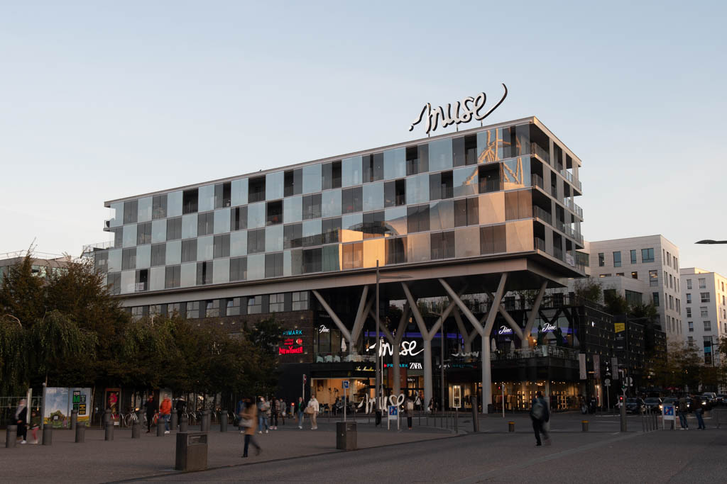 Le centre commerciale Muse à Metz avant retouche