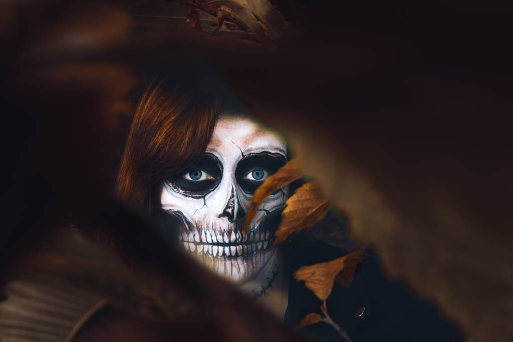 Portrait Skull pour la Samain