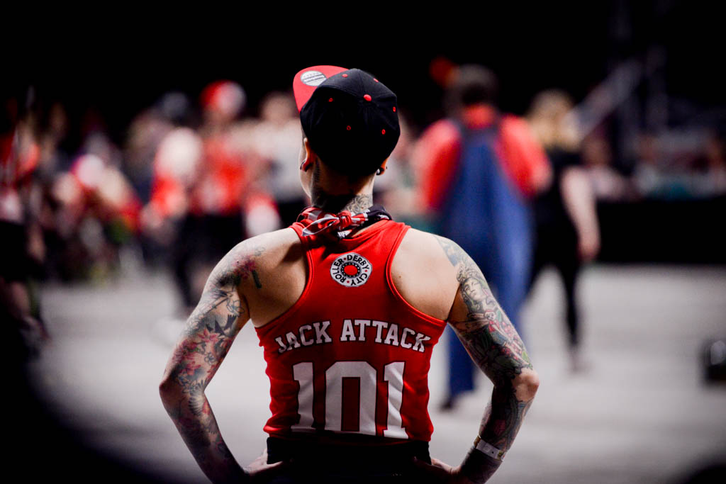 Sport Portrait Joueuse Roller Derby WFTDA