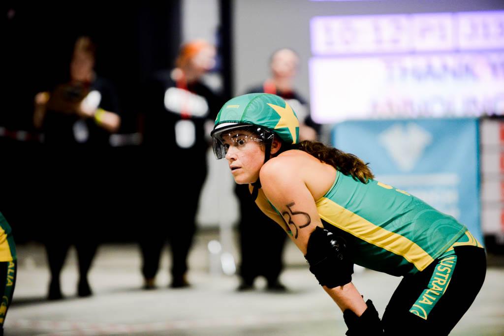 Sport Portrait Joueuse Roller Derby WFTDA