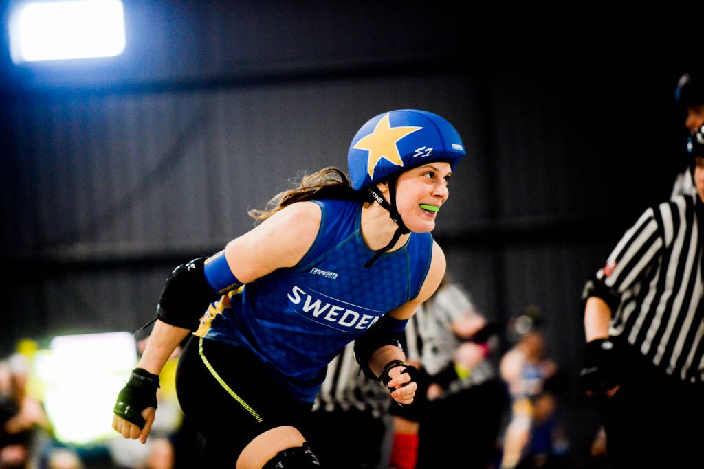 Sport Portrait Joueuse Roller Derby WFTDA