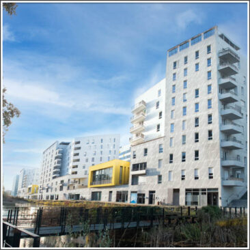 Photographie architecture - Tripode Viviani à Nantes